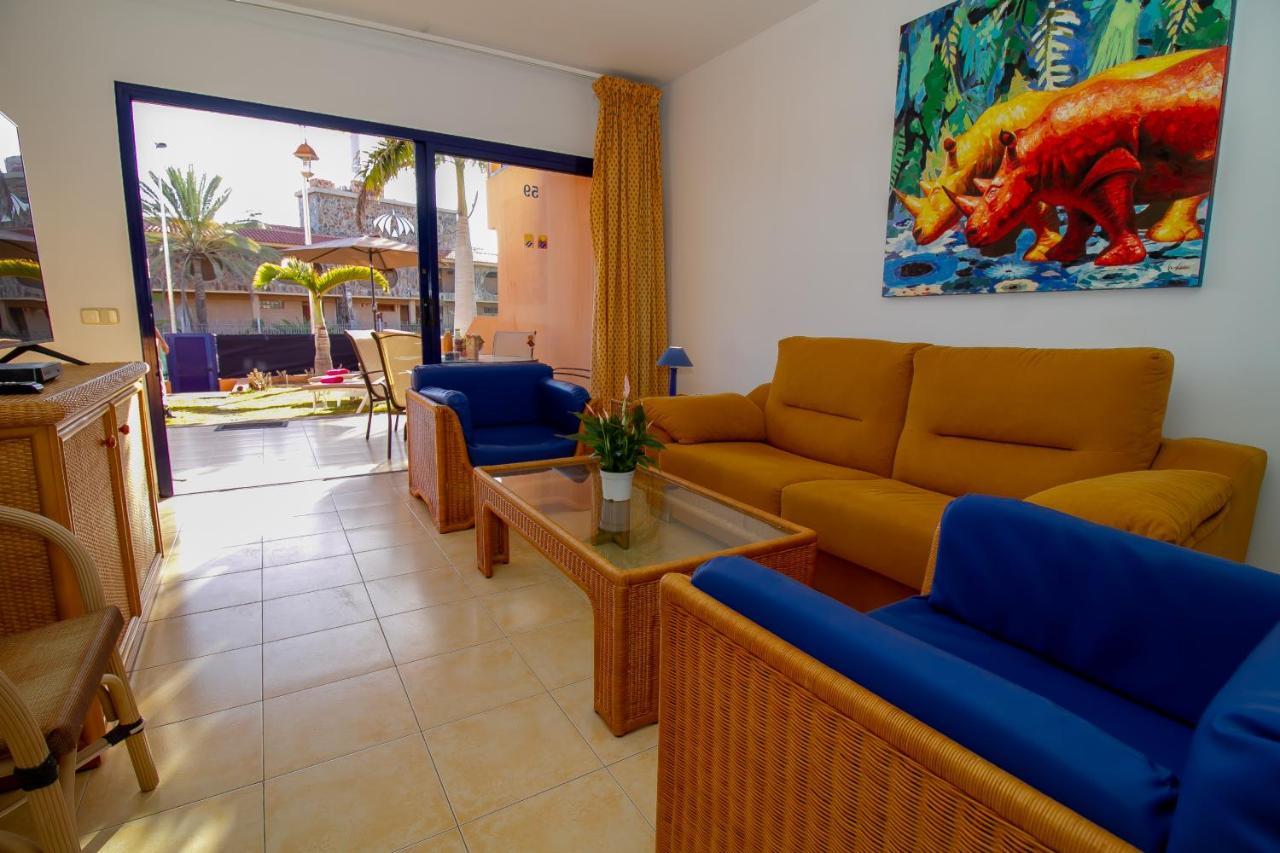 Villa Duplex Meloneras With Free Wifi And Private Garden Esterno foto
